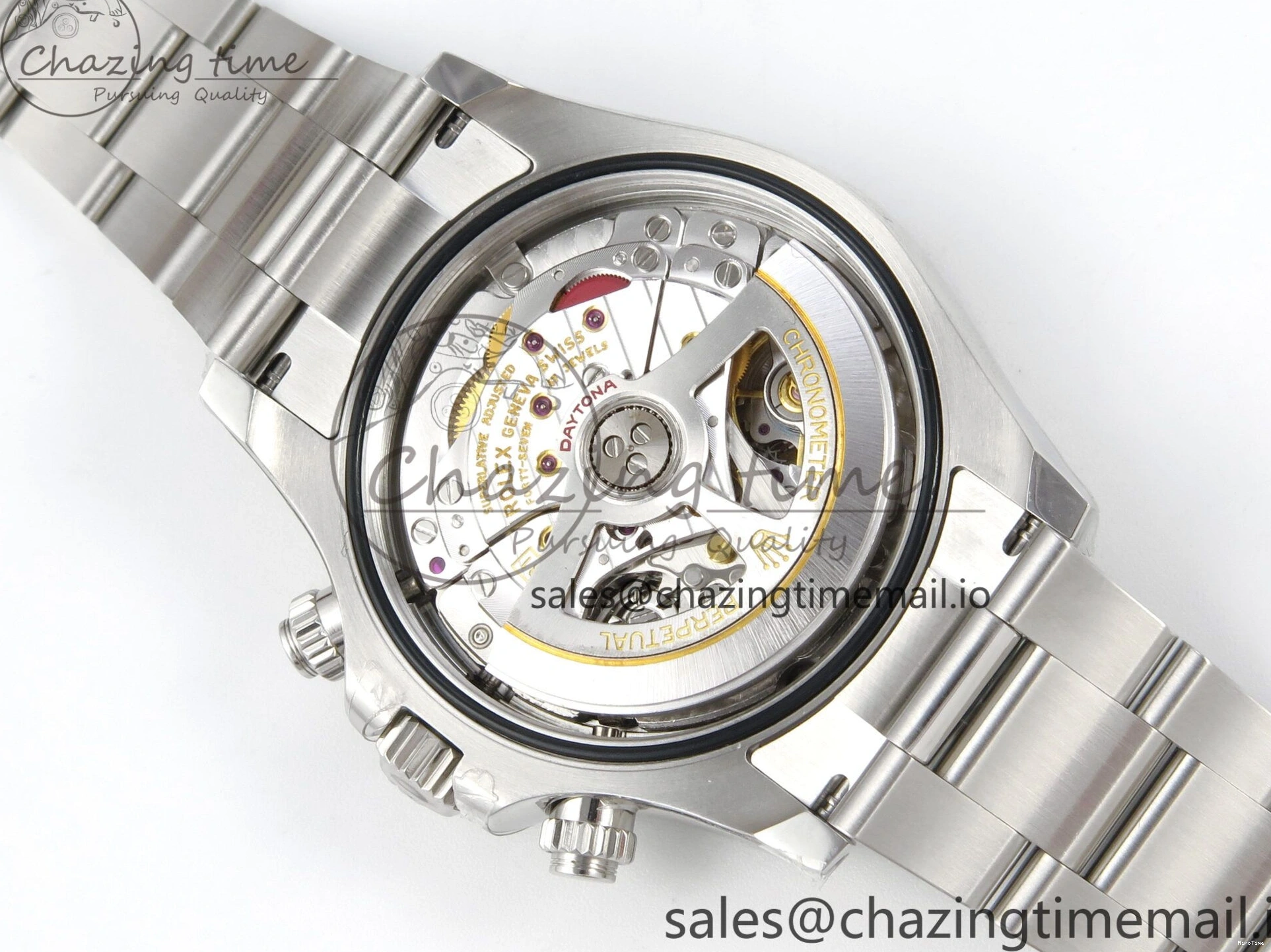 MiroTime 0323 Refined Daytona 126500 VSF 1:1 Best Edition 904L Steel White Dial on SS Braclet DD 1238